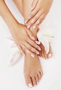 Manicura y pedicura. Productos