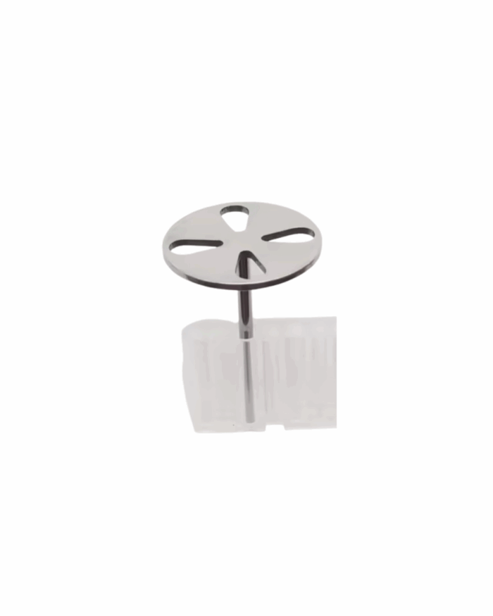 Fresa plana circular metal para adhesivos