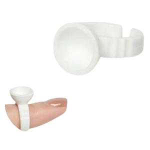 Foto de productos con nuevo fondo ANILLOS ROSA/BLANCO PESTAÑAS 100 UNDS