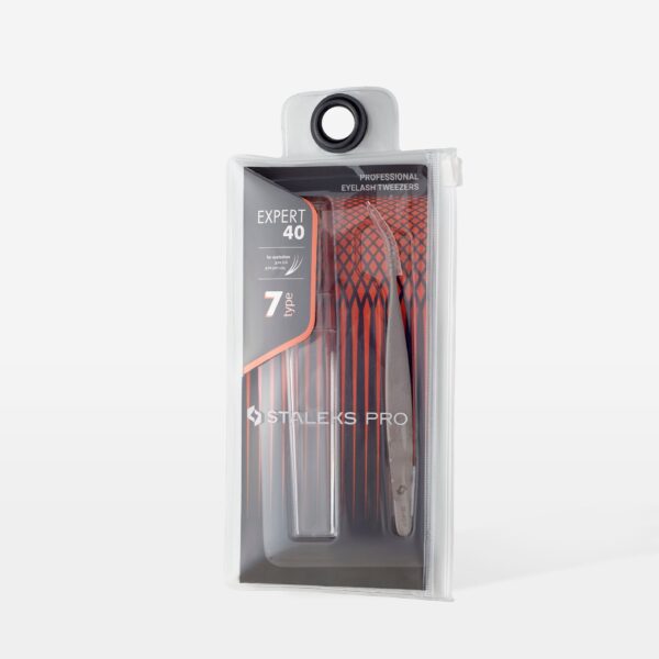 PINZA EXTENSIONES STALEK CURVA 40/7
