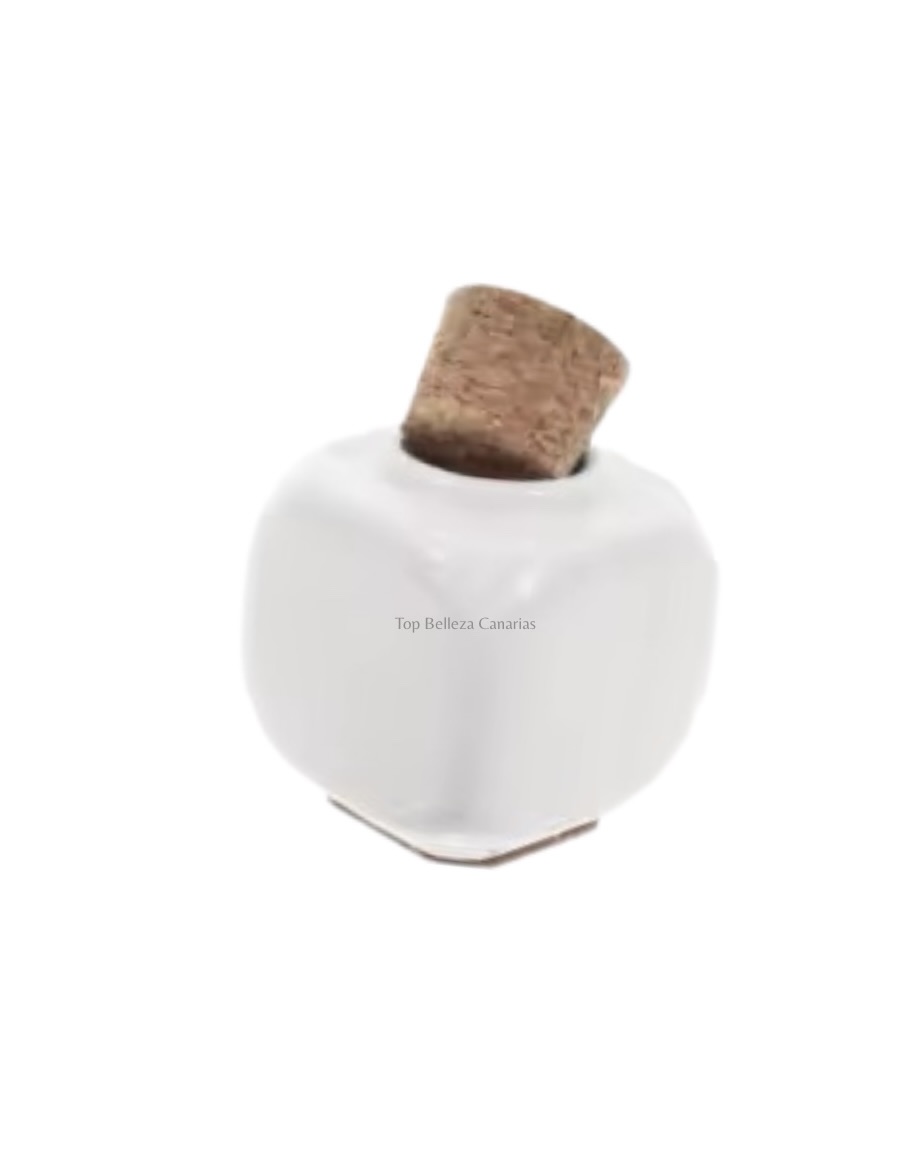 VASO GODET CERAMICA CORCHO BLANCO AG