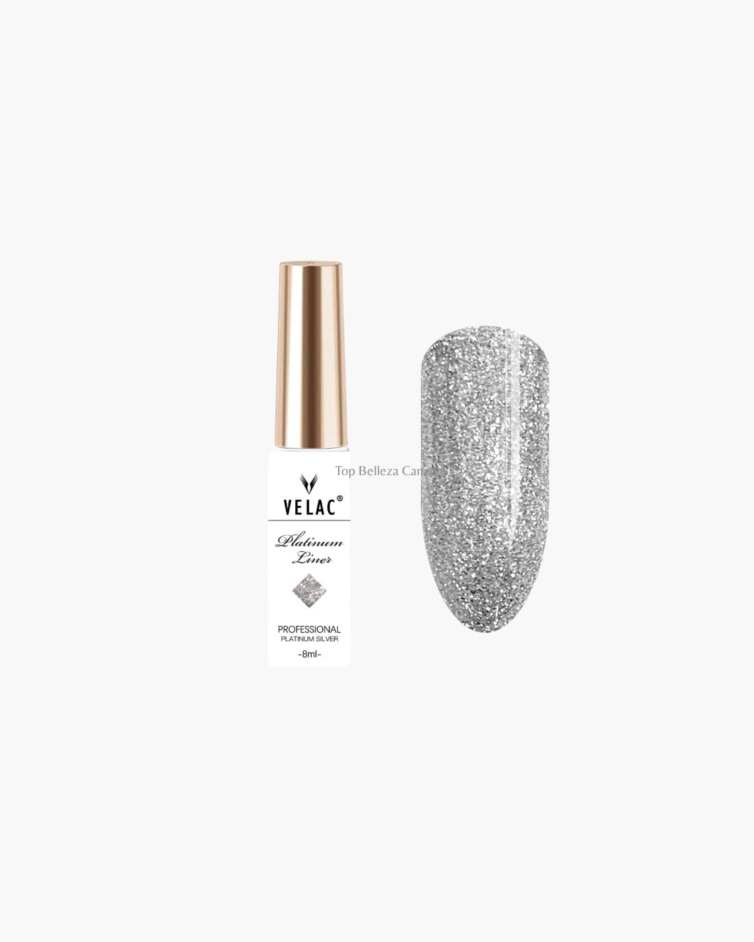 GEL LINER PLATINIUM SILVER VELAC 8ML